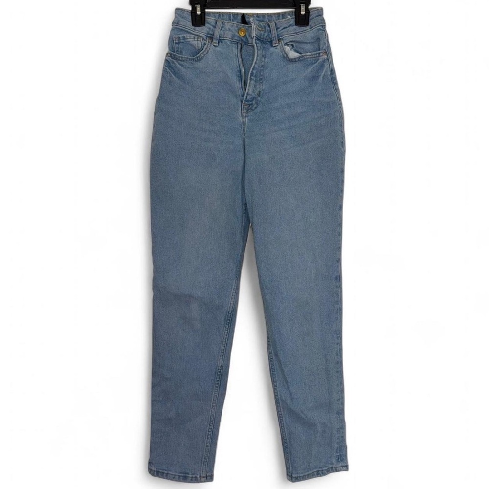 H&M Women's High Rise Jeans - Medium Blue